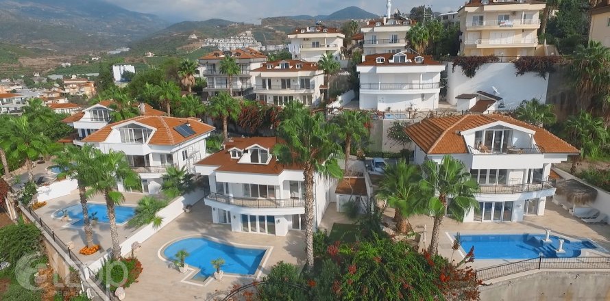3+1 Villa  i Alanya, Antalya, Tyrkiet Nr. 5011
