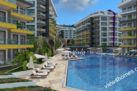2+1 Lejlighed  i Kargicak, Alanya, Antalya, Tyrkiet Nr. 12175 - 1