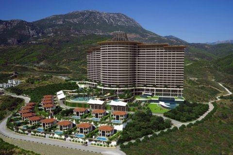 2+1 Lejlighed  i Kargicak, Alanya, Antalya, Tyrkiet Nr. 12641 - 1