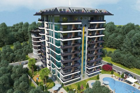 1+1 Lejlighed  i Mahmutlar, Antalya, Tyrkiet Nr. 22475 - 1