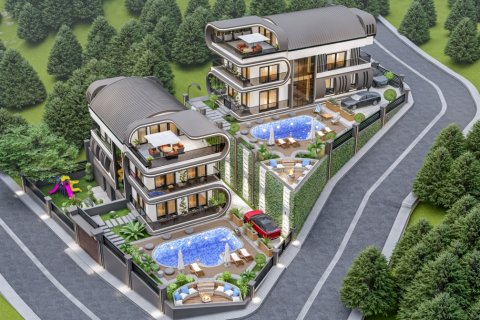 5+1 Villa  i Alanya, Antalya, Tyrkiet Nr. 23413 - 19