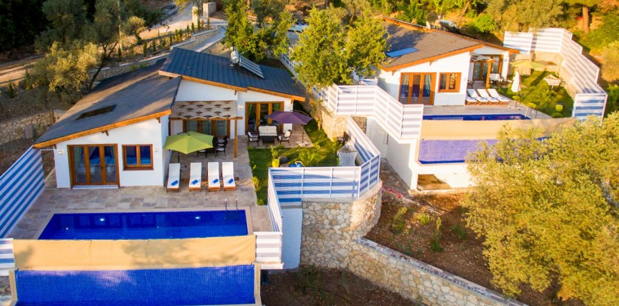 5+7 Villa  i Kalkan, Antalya, Tyrkiet Nr. 22832
