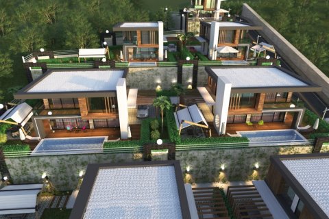 4+1 Villa  i Kargicak, Alanya, Antalya, Tyrkiet Nr. 24152 - 1