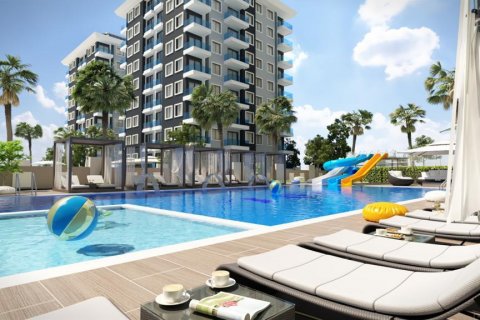 3+1 Penthouse  i Mahmutlar, Antalya, Tyrkiet Nr. 23779 - 19