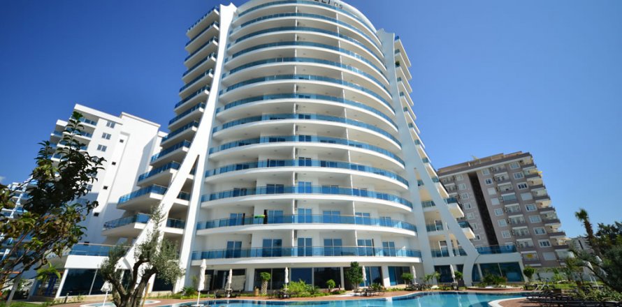 3+1 Lejlighed  i Mahmutlar, Antalya, Tyrkiet Nr. 24353