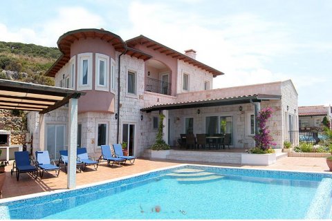 3+4 Villa  i Kas, Antalya, Tyrkiet Nr. 24188 - 2