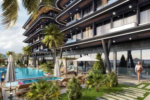 3+1 Penthouse  i Alanya, Antalya, Tyrkiet Nr. 23862 - 4