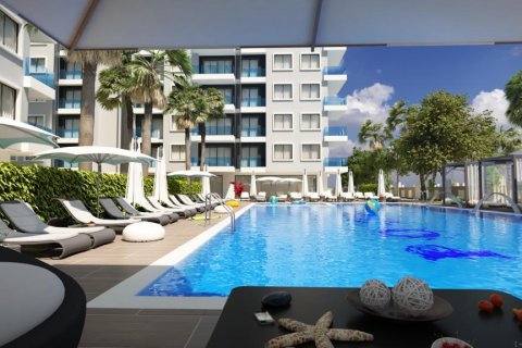 3+1 Penthouse  i Mahmutlar, Antalya, Tyrkiet Nr. 23779 - 2