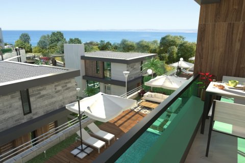 4+1 Villa  i Kargicak, Alanya, Antalya, Tyrkiet Nr. 24149 - 1