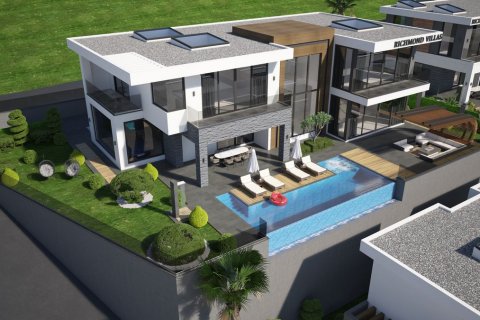 4+1 Villa  i Kargicak, Alanya, Antalya, Tyrkiet Nr. 23838 - 2