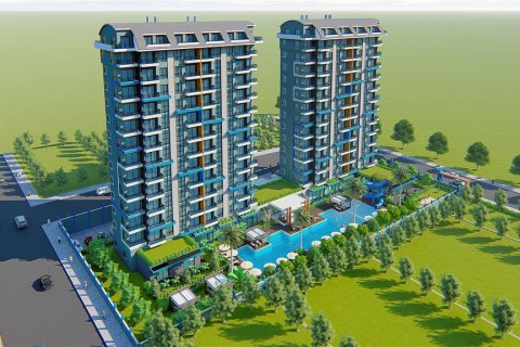 1+1 Lejlighed  i Mahmutlar, Antalya, Tyrkiet Nr. 25526 - 25
