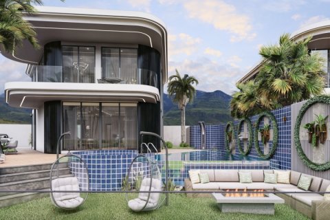 3+1 Villa  i Kargicak, Alanya, Antalya, Tyrkiet Nr. 26679 - 12