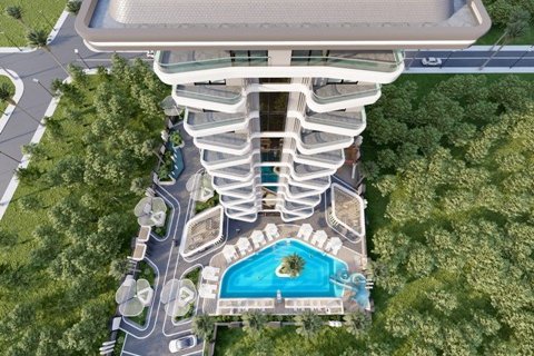 4+1 Penthouse  i Mahmutlar, Antalya, Tyrkiet Nr. 27409 - 16