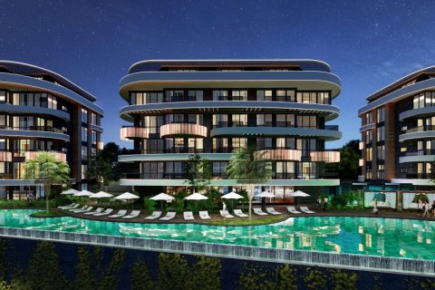 3+1 Penthouse  i Kestel, Antalya, Tyrkiet Nr. 29637 - 1