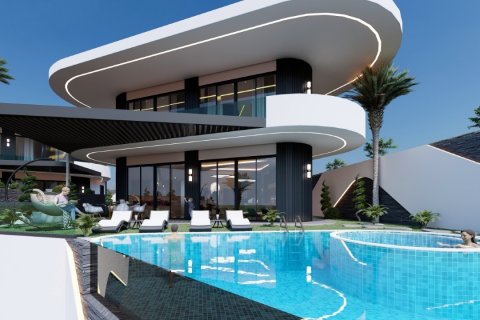 3+1 Villa  i Kargicak, Alanya, Antalya, Tyrkiet Nr. 29387 - 10