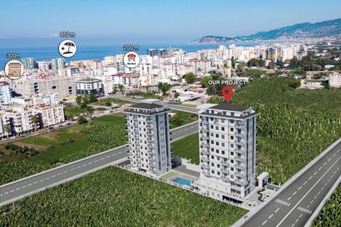 1+1 Lejlighed  i Mahmutlar, Antalya, Tyrkiet Nr. 31102 - 6