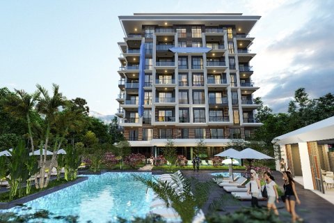 2+1 Penthouse  i Avsallar, Antalya, Tyrkiet Nr. 32771 - 4