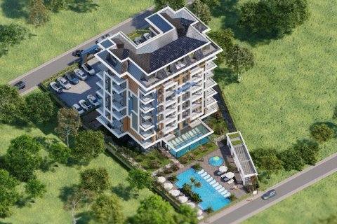 2+1 Penthouse  i Avsallar, Antalya, Tyrkiet Nr. 32771 - 1