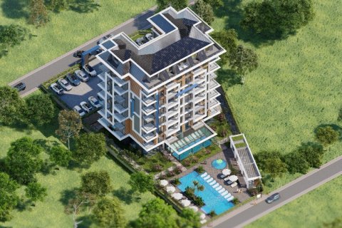 1+1 Lejlighed  i Avsallar, Antalya, Tyrkiet Nr. 32770 - 6