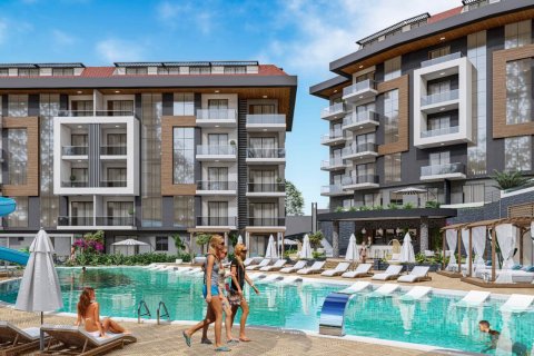 3+1 Lejlighed i Sea Pearl Sky, Alanya, Antalya, Tyrkiet Nr. 33505 - 9