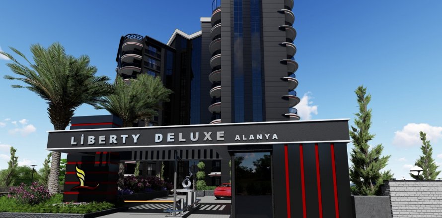 4+1 Penthouse i «Liberty Deluxe», Mahmutlar, Antalya, Tyrkiet Nr. 33581