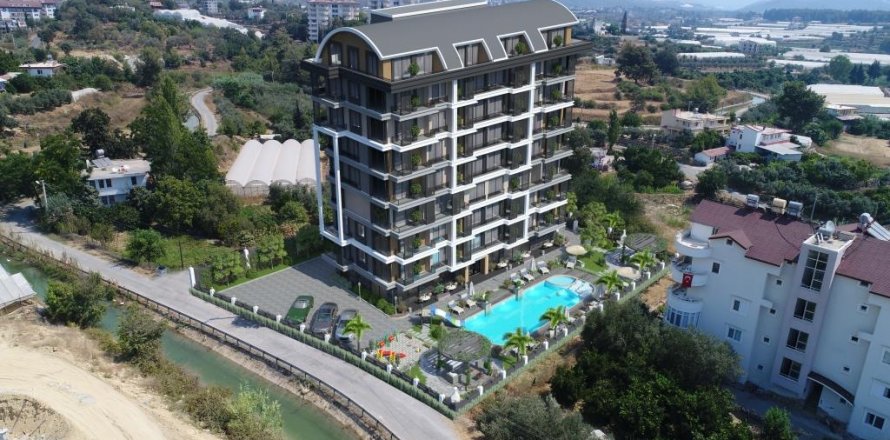 1+1 Lejlighed  i Avsallar, Antalya, Tyrkiet Nr. 32814