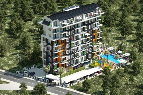2+1 Lejlighed  i Alanya, Antalya, Tyrkiet Nr. 33731 - 2