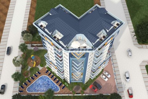 2+1 Lejlighed  i Mahmutlar, Antalya, Tyrkiet Nr. 3470 - 5