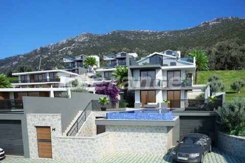 3+1 Villa  i Kalkan, Antalya, Tyrkiet Nr. 5496 - 14