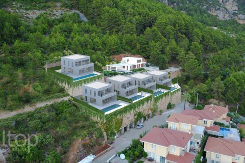 4+1 Villa  i Alanya, Antalya, Tyrkiet Nr. 37938 - 3