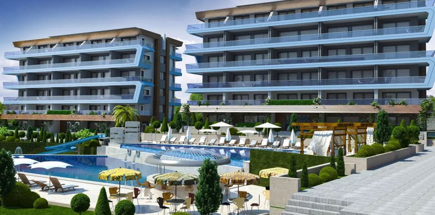 Boligkompleks  i Alanya, Antalya, Tyrkiet Nr. 37847