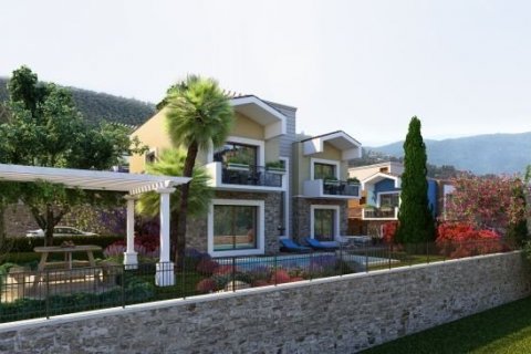 2+0 Villa  i Bodrum, Mugla, Tyrkiet Nr. 37669 - 8