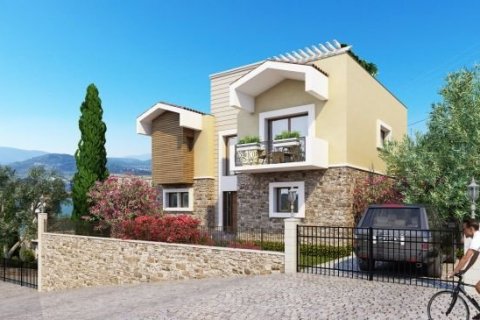 2+0 Villa  i Bodrum, Mugla, Tyrkiet Nr. 37669 - 4