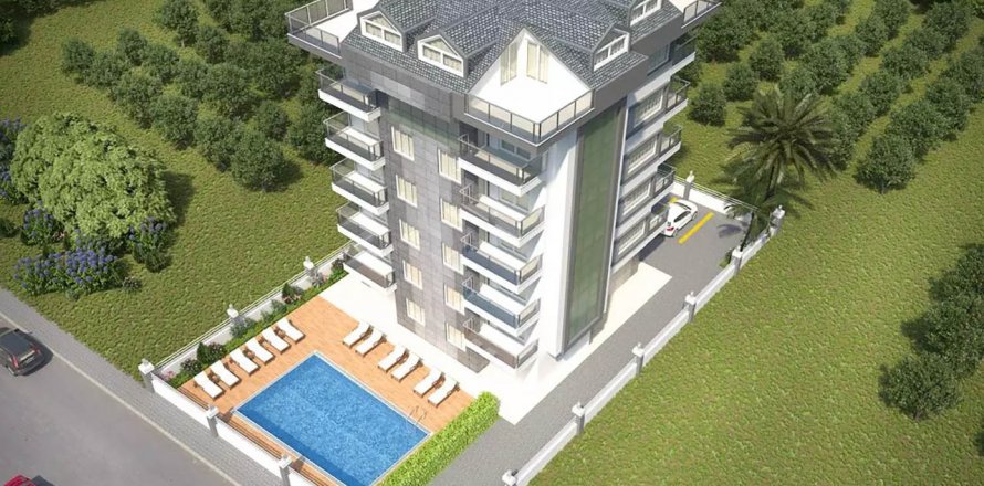 Boligkompleks  i Alanya, Antalya, Tyrkiet Nr. 37966