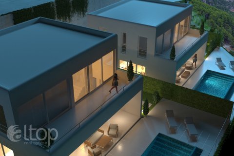 4+1 Villa  i Alanya, Antalya, Tyrkiet Nr. 37938 - 14