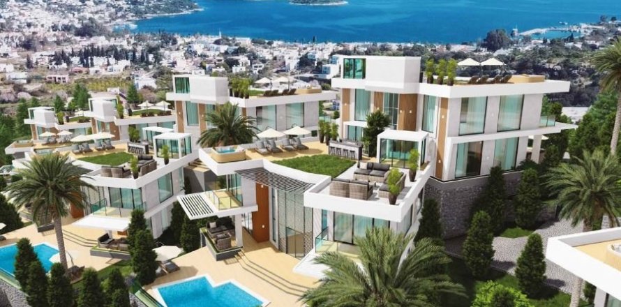 Villa  i Bodrum, Mugla, Tyrkiet Nr. 37662