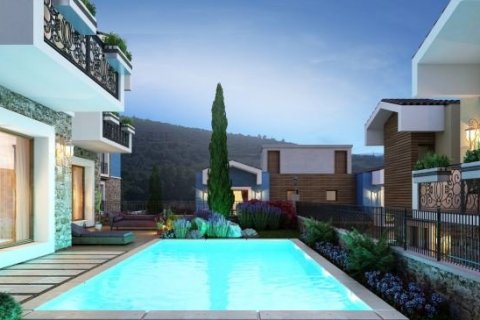 2+0 Villa  i Bodrum, Mugla, Tyrkiet Nr. 37669 - 6