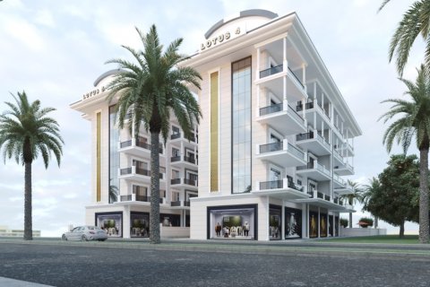 3+1 Penthouse  i Mahmutlar, Antalya, Tyrkiet Nr. 39824 - 1