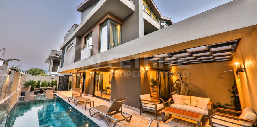 3+1 Villa  i Fethiye, Mugla, Tyrkiet Nr. 38919