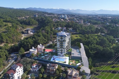 3+1 Penthouse i Pine Garden, Avsallar, Antalya, Tyrkiet Nr. 39581 - 2