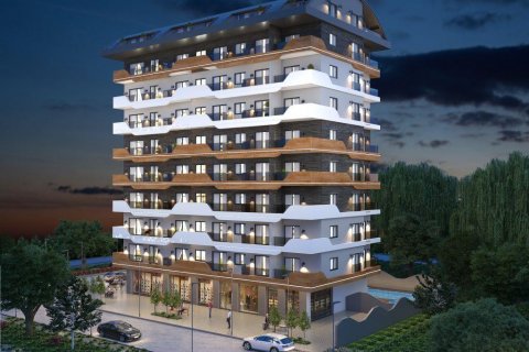 3+1 Penthouse  i Mahmutlar, Antalya, Tyrkiet Nr. 39815 - 10