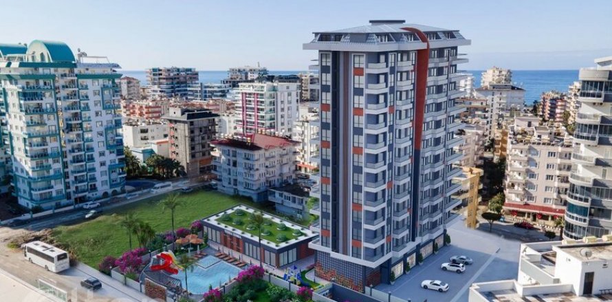 Lejlighed  i Mahmutlar, Antalya, Tyrkiet Nr. 40229