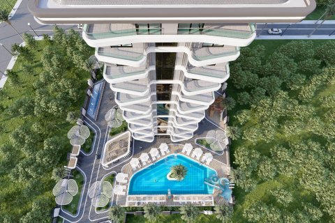1+1 Lejlighed  i Mahmutlar, Antalya, Tyrkiet Nr. 39988 - 5