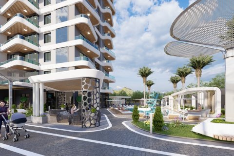 4+1 Penthouse  i Mahmutlar, Antalya, Tyrkiet Nr. 39570 - 14