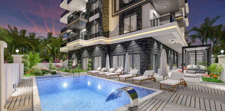 2+1 Penthouse  i Mahmutlar, Antalya, Tyrkiet Nr. 39162