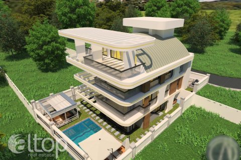 6+1 Villa  i Cikcilli, Antalya, Tyrkiet Nr. 38798 - 1