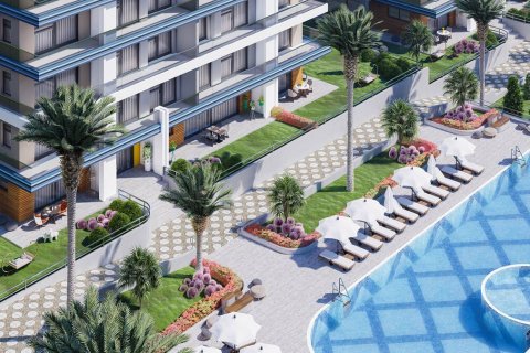 2+1 Lejlighed i Eco Blue, Kargicak, Alanya, Antalya, Tyrkiet Nr. 39391 - 4