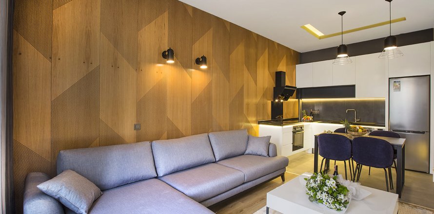 2+1 Lejlighed i C-Lounge Cleopatra Residence, Alanya, Antalya, Tyrkiet Nr. 37100