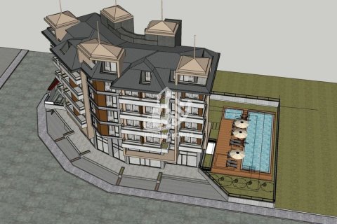 1+1 Penthouse  i Kargicak, Alanya, Antalya, Tyrkiet Nr. 35720 - 5