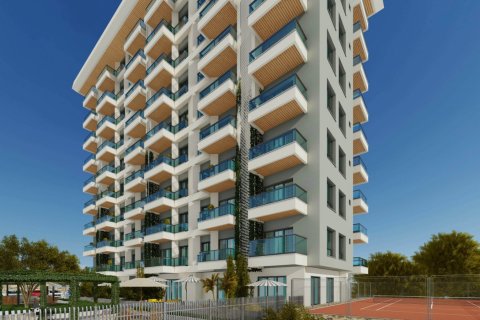 3+1 Penthouse  i Mahmutlar, Antalya, Tyrkiet Nr. 42710 - 2